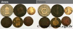 LOTES Lot de cinq monnaies de la Révolution française n.d. s.l.