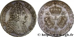 LOUIS XIV  THE SUN KING  Écu aux trois couronnes 1709 Paris AU