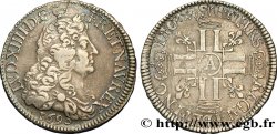 LOUIS XIV THE SUN KING Écu aux huit L, 1er type 1690 Paris