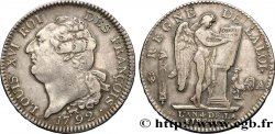 LOUIS XVI Écu dit au génie , type FRANÇOIS 1792 Paris