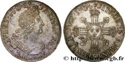 LOUIS XIV  THE SUN KING  Écu aux huit L, 2e type 1704 Rennes AU/AU