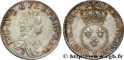 LOUIS XV DIT LE BIEN AIMÉ Écu dit vertugadin 1716 Amiens