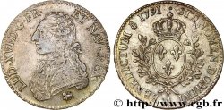 LOUIS XVI Écu aux branches d olivier 1791 Paris XF/AU