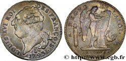 LOUIS XVI Écu dit “au génie”, légende FRANÇOIS 1793 Metz XF