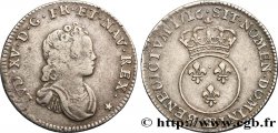 LOUIS XV THE WELL-BELOVED Dixième d écu dit vertugadin 1716 Strasbourg