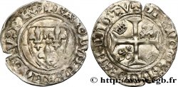 CHARLES VI LE FOU OU LE BIEN AIMÉ Blanc dit guénar n.d. Sainte-Menehould ou Châlons-en-Champagne