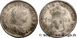 LOUIS XV DIT LE BIEN AIMÉ Quarante sols de Strasbourg 1716 Strasbourg
