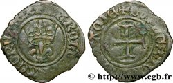 CHARLES VI LE FOU OU LE BIEN AIMÉ Double tournois dit niquet n.d. Auxerre