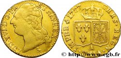 LOUIS XVI Louis d or aux écus accolés 1787 Paris
