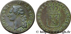 LOUIS XVI Sol dit à l écu 1791 Lyon
