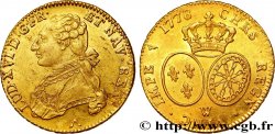 LOUIS XVI Double louis d’or aux écus ovales 1778 Lille