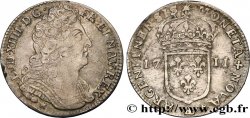 LOUIS XIV LE GRAND OU LE ROI SOLEIL Vingt-deux sols 1711 Strasbourg