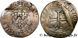 CHARLES VII LE VICTORIEUX Blanc à la couronne n.d. Limoges