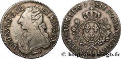 LOUIS XVI Écu aux branches d olivier 1784 Perpignan