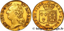 LOUIS XVI Louis d or aux écus accolés 1788 Metz