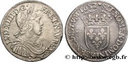 LOUIS XIV THE SUN KING Demi-écu à la mèche longue 1652 Aix-en-Provence