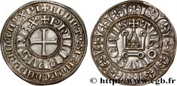 PHILIPPE III LE HARDI ET PHILIPPE IV LE BEL - MONNAYAGE COMMUN (à partir de 1280) Gros tournois à l O rond n.d. s.l.