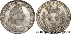 LOUIS XIV LE GRAND OU LE ROI SOLEIL Écu aux palmes 1693 Paris