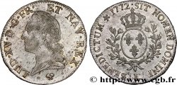 LOUIS XV DIT LE BIEN AIMÉ Écu aux branches d’olivier, buste lauré 1772 Bayonne