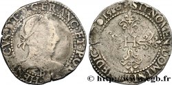 HENRY III Franc au col plat 1580 Rouen