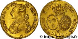 LOUIS XVI Double louis d’or aux écus ovales 1775 Lille