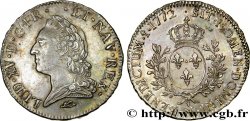 LOUIS XV DIT LE BIEN AIMÉ Écu aux branches d’olivier, buste lauré 1772 Montpellier