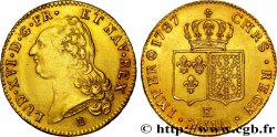 LOUIS XVI Double louis d’or dit aux écus accolés 1787 Bordeaux