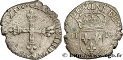 HENRI III Quart d écu, croix de face 1583 Bayonne