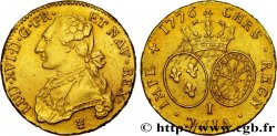 LOUIS XVI Double louis d’or aux écus ovales 1776 Limoges