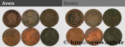 LOUIS XVI Demi-sol dit “à l écu”, lot de 6 ex. n.d. Ateliers divers