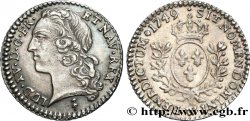 LOUIS XV DIT LE BIEN AIMÉ Vingtième d écu aux branches d’olivier, tête ceinte d’un bandeau 1749 Lille SUP