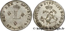 LOUIS XV DIT LE BIEN AIMÉ Double sol de billon 1739 Tours