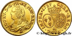 LOUIS XV DIT LE BIEN AIMÉ Louis d or aux écus ovales, buste habillé 1727 Paris SUP