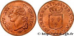 LOUIS XVI (MONARQUE CONSTITUTIONNEL) Sol dit à l écu 1791 Lyon