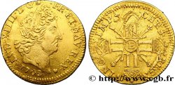 LOUIS XIV  THE SUN KING  Louis d’or aux huit L et aux insignes 1702 Tours