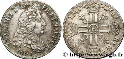 LOUIS XIV  THE SUN KING  Quart d écu aux huit L, 1er type 1691 La Rochelle