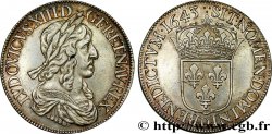 LOUIS XIII LE JUSTE Écu, buste drapé et cuirassé (2e buste de Jean Warin) 1643 Lyon SUP/SPL