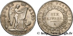 LA CONVENTION Six livres dit au génie 1793 Paris