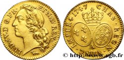 LOUIS XV DIT LE BIEN AIMÉ Louis d’or aux écus ovales, tête ceinte d’un bandeau 1747 Paris