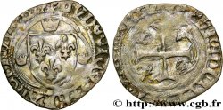 LOUIS XII Douzain ou grand blanc à la couronne n.d. Saint-Pourçain