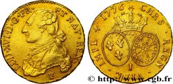 LOUIS XVI Double louis d’or aux écus ovales 1776 Limoges