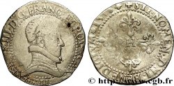 HENRI III Demi-franc au col plat 1578 La Rochelle
