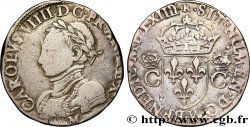 CHARLES IX Teston, 2e type 1564 Toulouse
