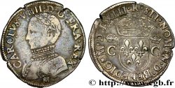 CHARLES IX Demi-teston, 2e type 1563 Toulouse