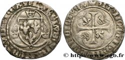 CHARLES VII LE VICTORIEUX Blanc au briquet, 1er type n.d. Dijon
