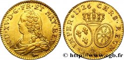 LOUIS XV DIT LE BIEN AIMÉ Louis d or aux écus ovales, buste habillé 1726 Paris SUP