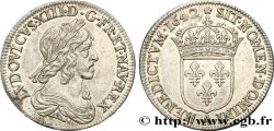 LOUIS XIII LE JUSTE Quart d écu, buste drapé et cuirassé (2e buste de Jean Warin) 1642 Paris, Monnaie de Matignon SUP