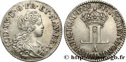 LOUIS XV DIT LE BIEN AIMÉ Livre d argent dite de la Compagnie des Indes 1720 Paris