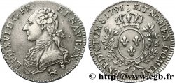LOUIS XVI Demi-écu aux branches d olivier 1791 Paris SUP