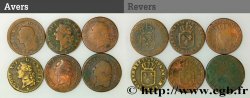 LOUIS XVI Sols dits à l écu , lot de 6 ex. n.d. Ateliers divers